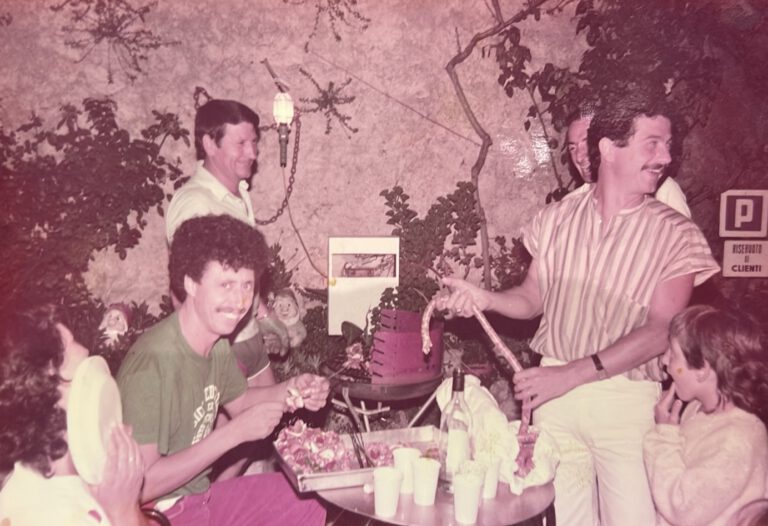 I clienti dell'hotel Daria negli anni 80