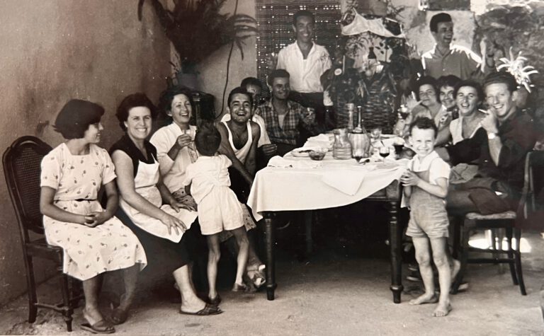 I clienti dell'Hotel Daria negli anni 50