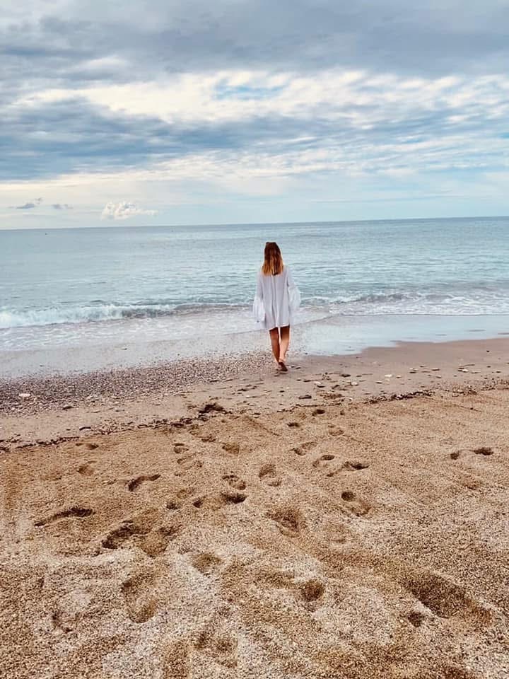 dettaglio spiaggia Pietra Ligure riviera dei fiori